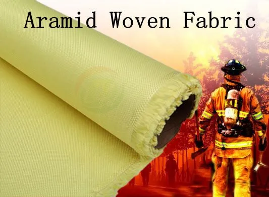 Customized Woven Aramid Cloth Bidirectional Kevlar Fabric