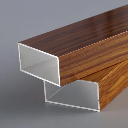 Aluminium Square Tube Profiles Tape