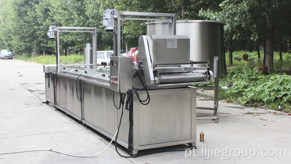 Máquina de fritadeira automática contínua industrial