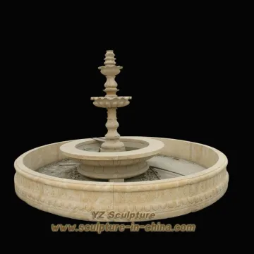 4 Tiered Marble Water Fountains FTN-B023
