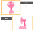 Điện nhựa màu hồng Mini fan hâm mộ đồ chơi cho trẻ em