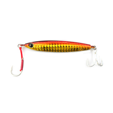 High-Quality Red and Yellow 83mm/30g Falling Iron Plate Road Bait