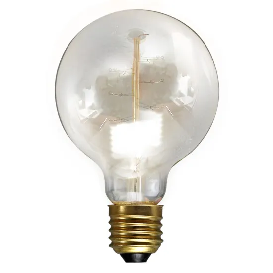 Wholesale Incandescent Vintage Brass Base E27 Christmas Tree Light Bulb Filament ST64 A19 G80 G95 G125