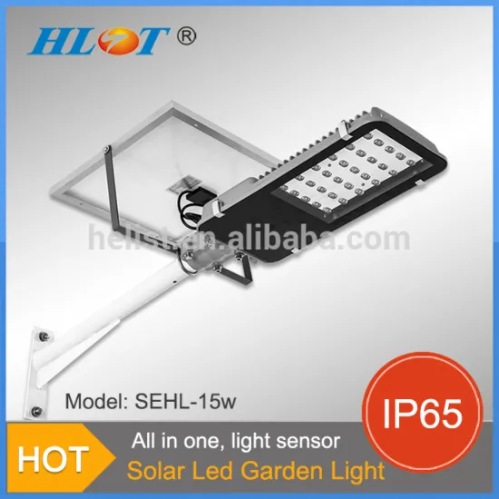 Village road lighting project use high power 15w led solar pathway lights