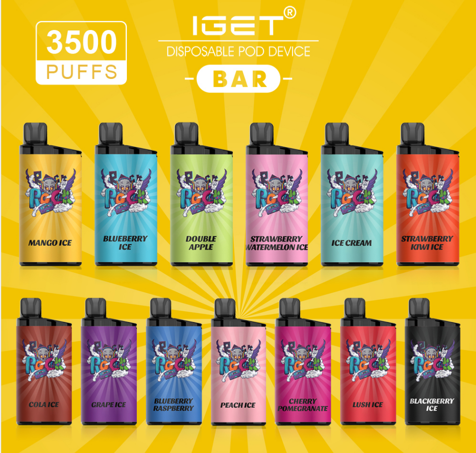 Iget Bar 3500puffs Disposable Vape (1) Iget Bar 3500puffs Disposable Vape (1)