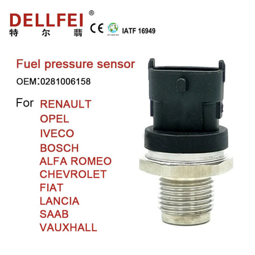 Common Rail Pressure Sensor for Bosch High pressure common rail diesel 0281006158 for IVECO Manufactory