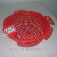 2017 China Best Product Fashion Wash Basket-Vegetable Fruit Plastic Basket Moulds