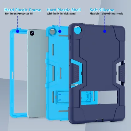 PC Silicon PC Heavy Duty Rugged Shockproof Armor Tablet Case Cover for Huawei MatePad SE 10.4 2023