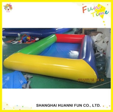 2015 china best quality cheap blue inflatable water pool square swimming pool for water balls for kids playing for sale                        
                                                Quality Assured