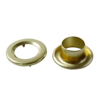 Stainless Steel Metal Eyelets with Teeth for Canvas Bags