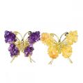 Butterfly Decoration Healing Crystal Chip Beads Ornament Home Decor Gifts