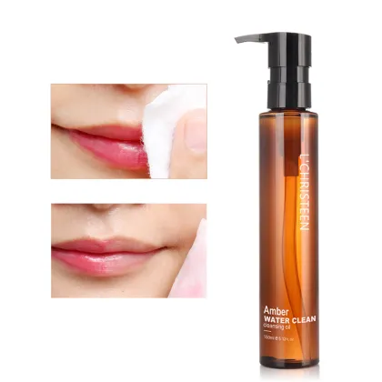 Shu Uemura Amber Water Facial Cleansing Oil Sample for Customized Lip, Eye, and Face Makeup Removal