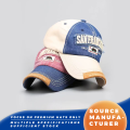 Topi Bisbol Denim Cuci San Francisco