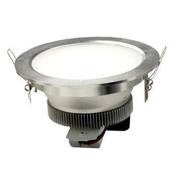 LED Downlight, Lathe Aluminum