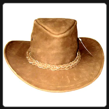 Leather Cowboy Fashion Hats