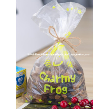 Customized Design Plastic Packing Flat Produce Bag On Roll