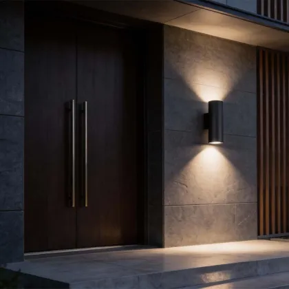 Modern Outdoor Up and Down LED Wal Light