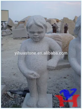 Little Boy Carving Sculpture