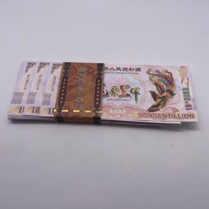 Chinese Wholesale Non-Currency Collectible Souvenirs: Dragon Banknotes and Paper Money