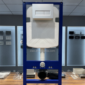 Pre-Wall Installation Concealed Toilet Carrier Frame with Dual-Flush Tank 110CM and ABS Panel