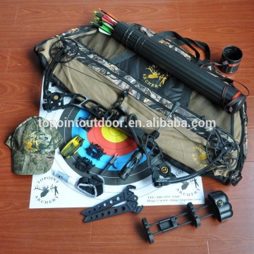 Topoint Archery Compound Bow T2,BLACK color,High-end