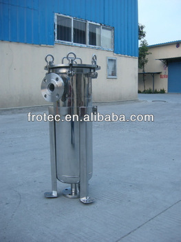 Industrial SS Bag Filter Housing for water purification