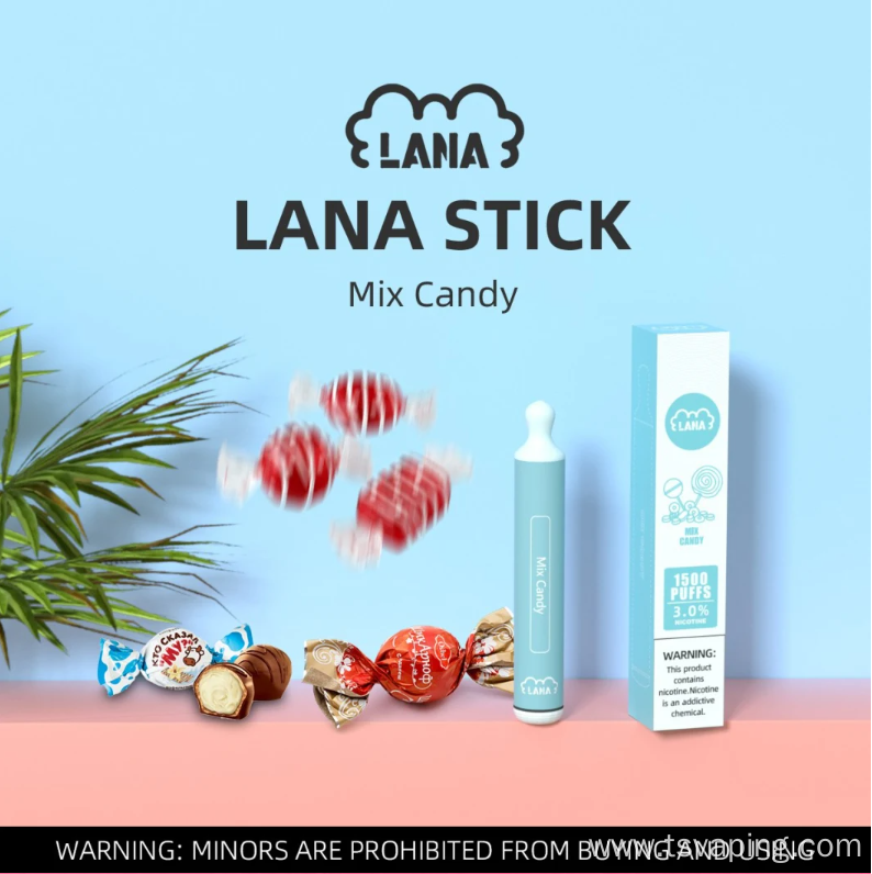 LANA Stick 1500 Puffs