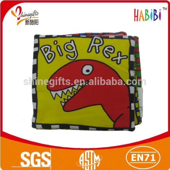 educational washable cloth book for baby