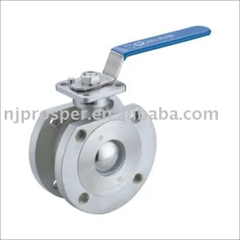 Wafer Type Ball Valve with ISO5211 Mounted Pad