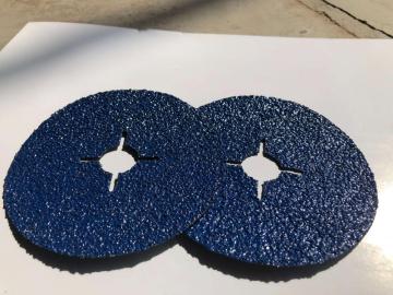 Blue Fiber Disc blending edged