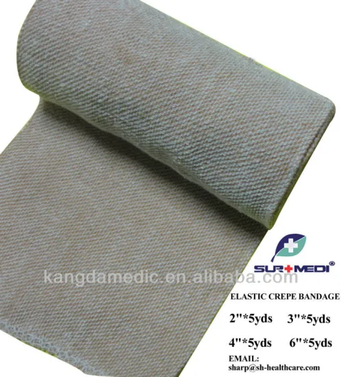 elastic crepe bandages skin color