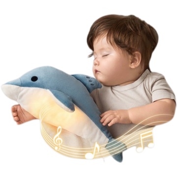 Ребенок спит, дельфины, говорящие куклы