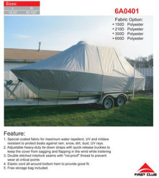 T Top Boat Cover