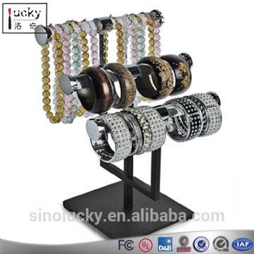 Acrylic Necklace, Bracelet Display Stand Rack Wire Jewelry Display Rack