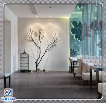 Spanish High quality Full body Pure white black colors suitable for polished porcelain bathroom floor and wall tiles