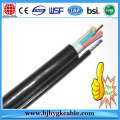 Cable resistente al fuego cable de control de funda de aislamiento de PVC 450 / 750V