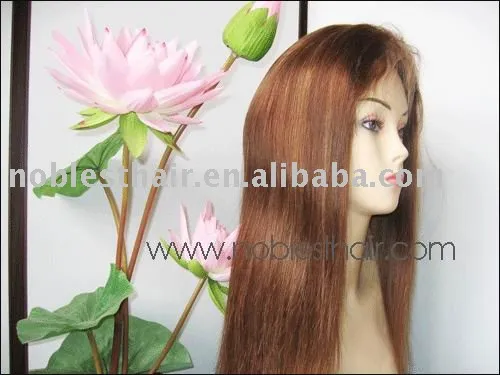 Stock human hair lace wigs
