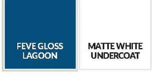 Feve Gloss Navy Blue Aluminium Sheet