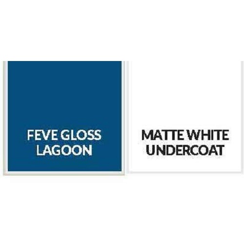 Feve Gloss Navy Blue Aluminium Sheet