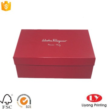 Luxury Cardboard Shoe Packaging Box with Lid