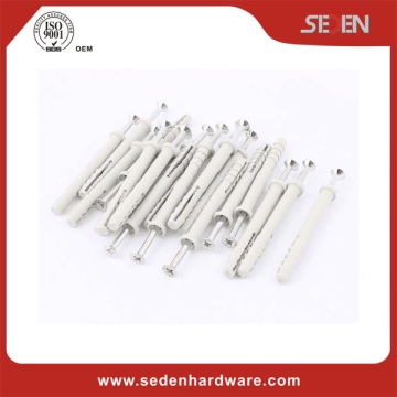 Free sample factory price nylon plastic frame fixing wing wall anchor