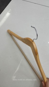 High quality cheap wooden hangers and hotel hangers