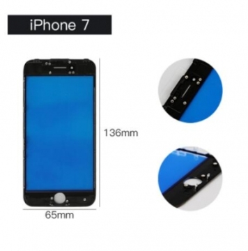 Assembly LCD Screen Bezel Frame Bracket Holder glass cover for iPhone 5S 6 6S 7