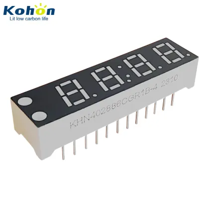 7-Segment LED Display Set-Top Box - Red/Green 4 Digits 0.28\" 12-Pin Optoelectronics