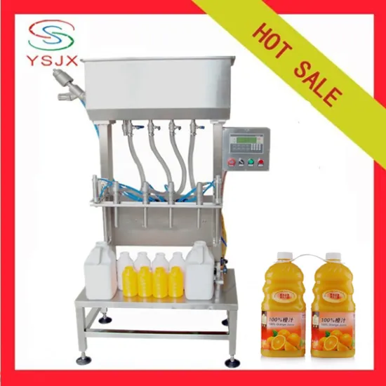 Stainless steel automatic liquid filling machine for sale
