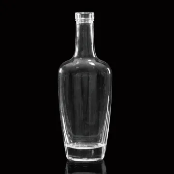 Super flint Glass 375ML Long Neck Whisky Glass Bottle Empty Whisky Bottle