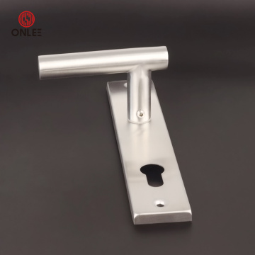 304SS Door Handle With plate