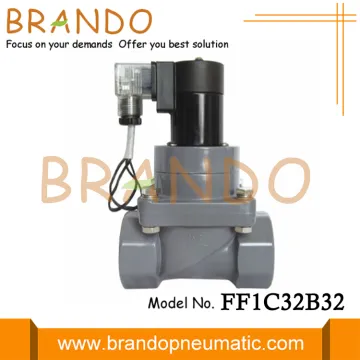 1 1/4'' DN32 Anti Corrosion Resistance CPVC Solenoid Valve