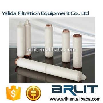 Pleated PP Membrane Micropore Water Filter Cartridge for industry