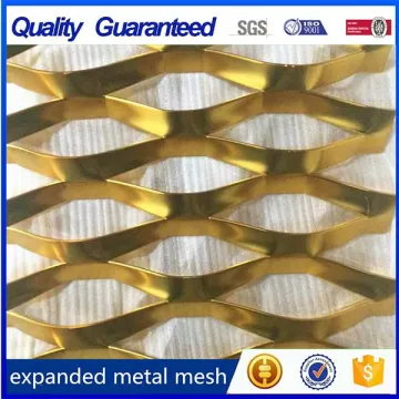mesh fabric decorative expanded metal mesh wall panels